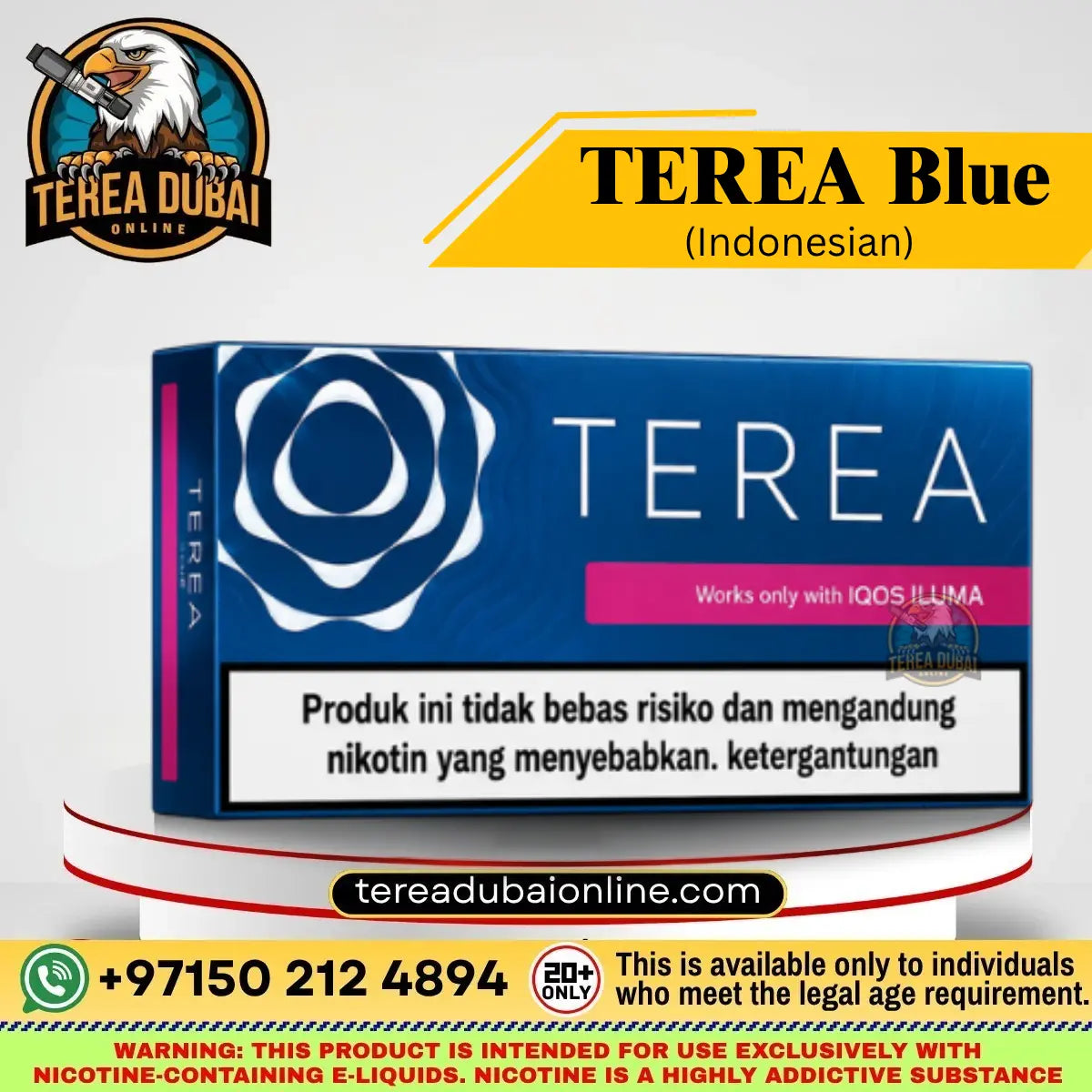 IQOS TEREA Blue Indonesia