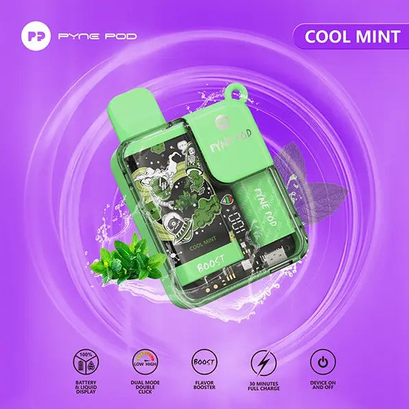Pyne Pod Boost 8500 Puffs Rechargeable Disposable Vape