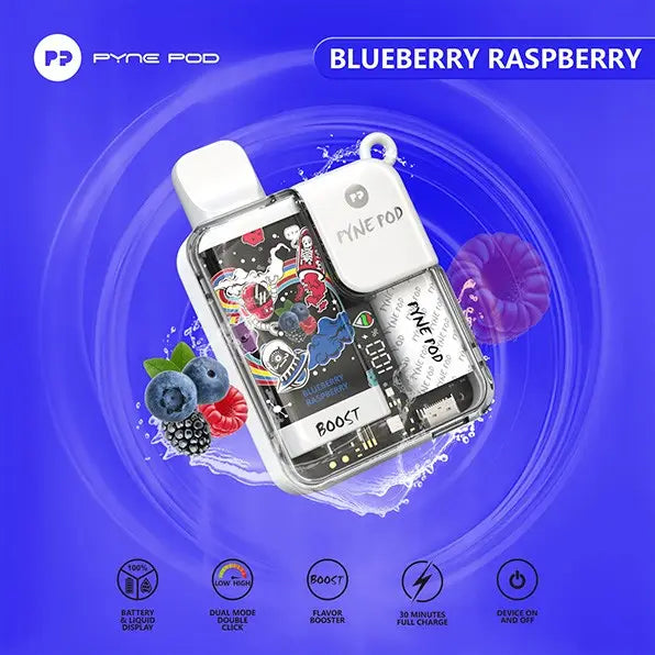 Pyne Pod Boost 8500 Puffs Rechargeable Disposable Vape