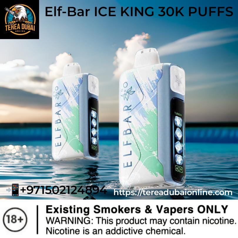 ELF BAR Ice King 30000 Puffs Adjustable Vape in UAE Terea dubai online ELF BAR Ice King 30000 Puffs Adjustable Vape in UAE Terea dubai online