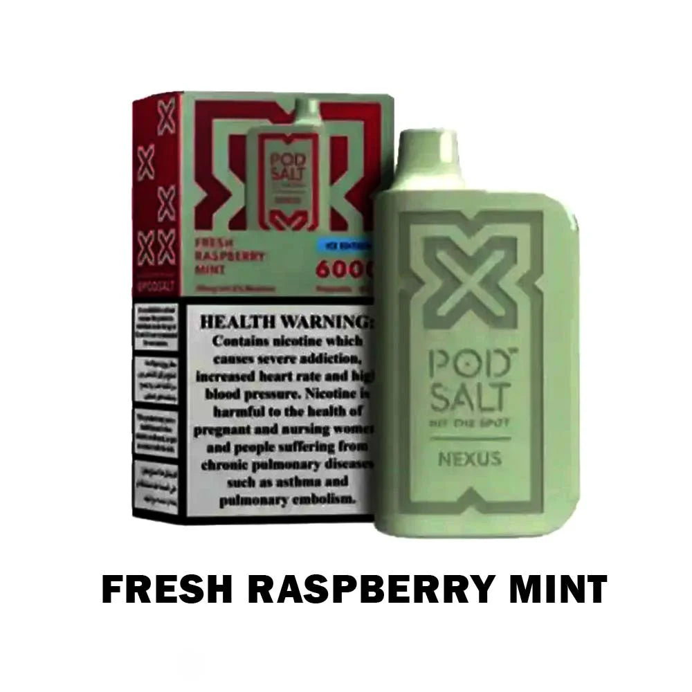 POD SALT NEXUS 6000 Puffs Disposable Vape – Top Flavors in Dubai