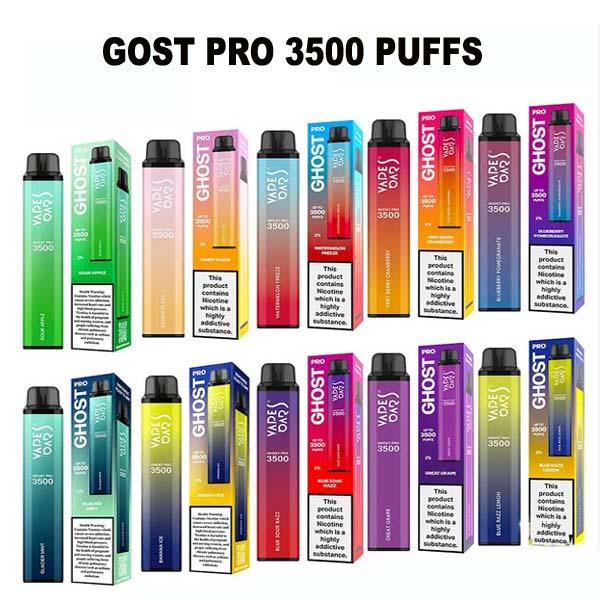 Vape Bar Ghost Pro 3500 Puffs Best In Dubai