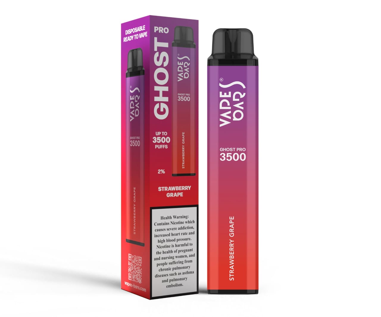 Vape Bar Ghost Pro 3500 Puffs Best In Dubai