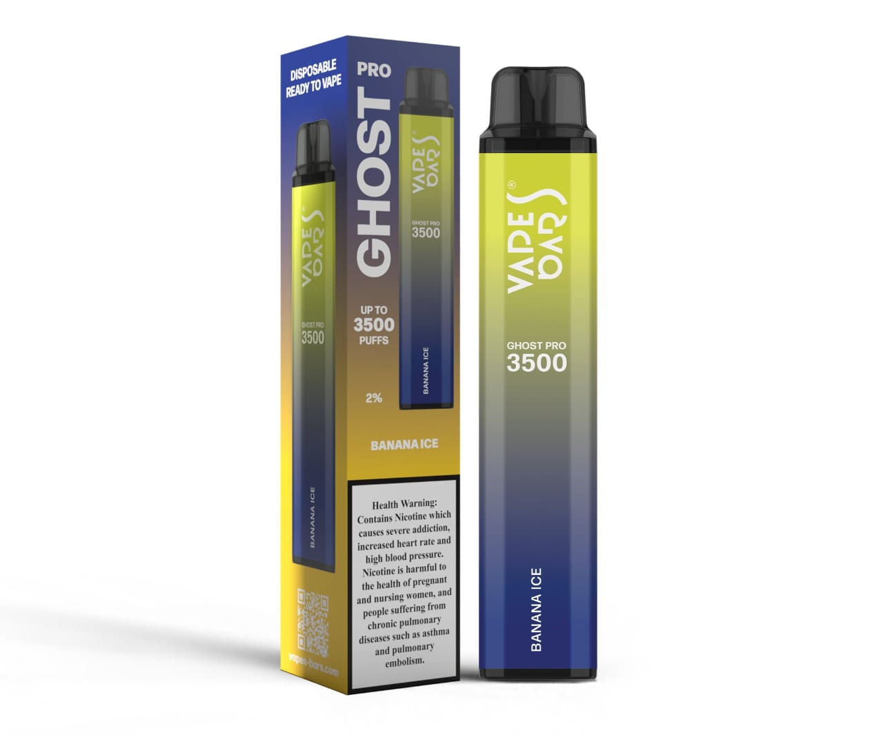Vape Bar Ghost Pro 3500 Puffs Best In Dubai