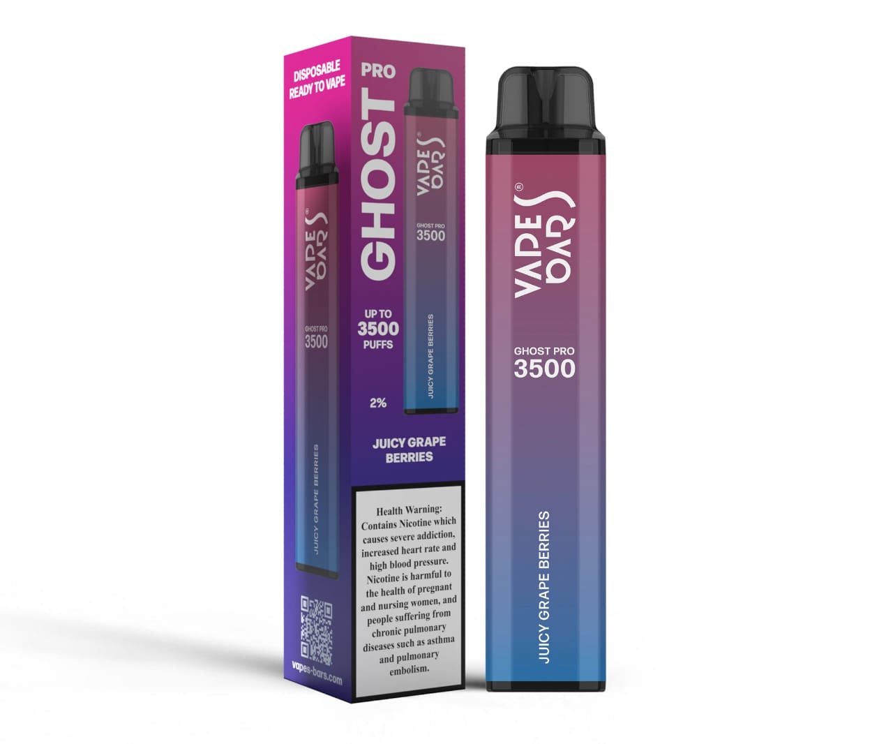 Vape Bar Ghost Pro 3500 Puffs Best In Dubai