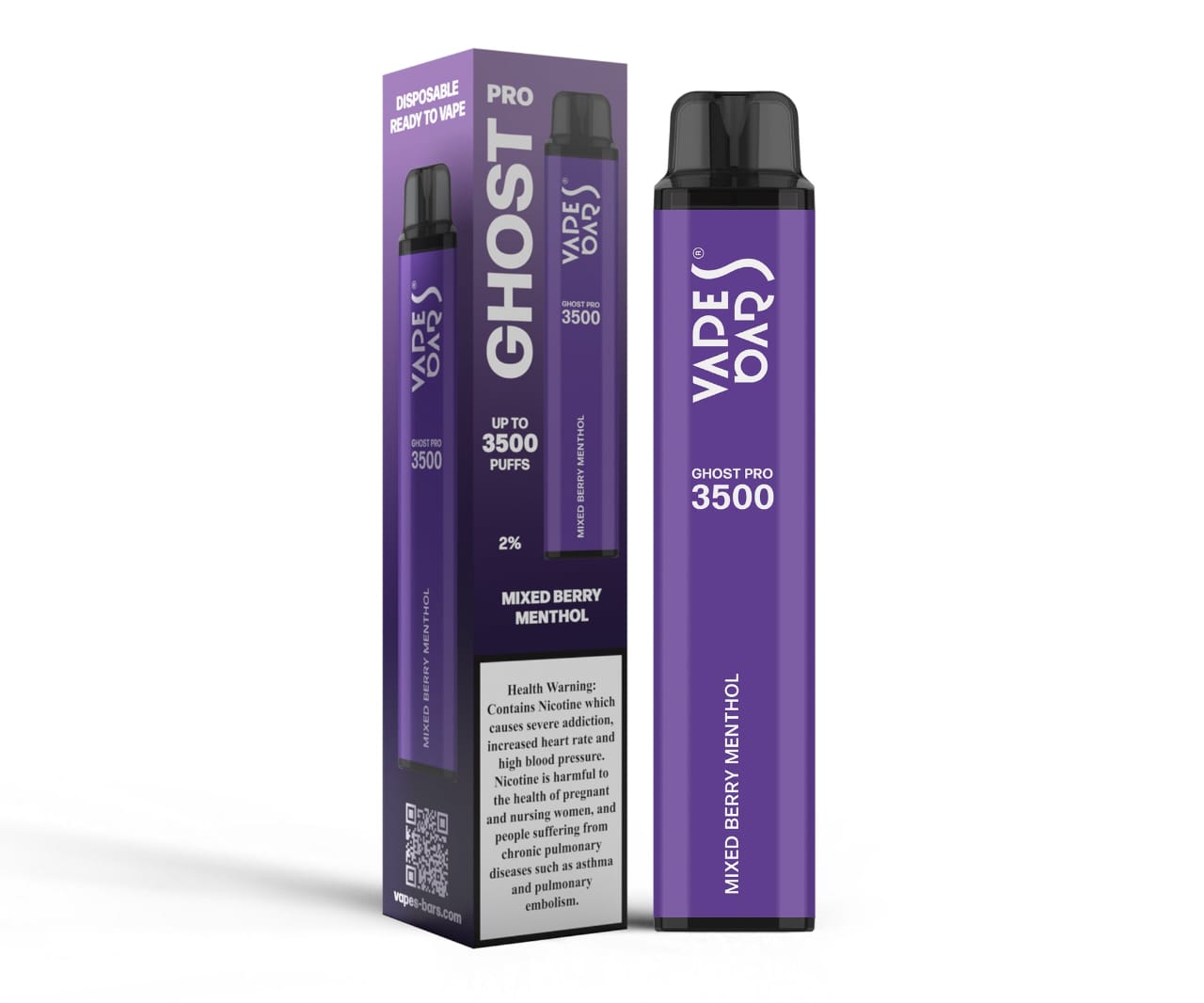 Vape Bar Ghost Pro 3500 Puffs Best In Dubai