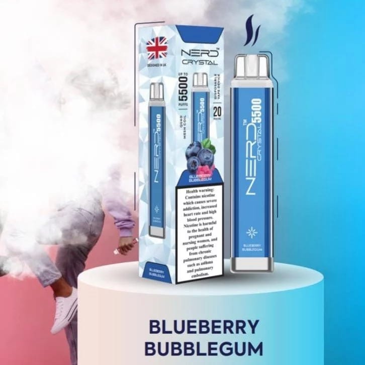 Nerd Crystal 5500 Puffs Disposable In UAE 2% Nicotine