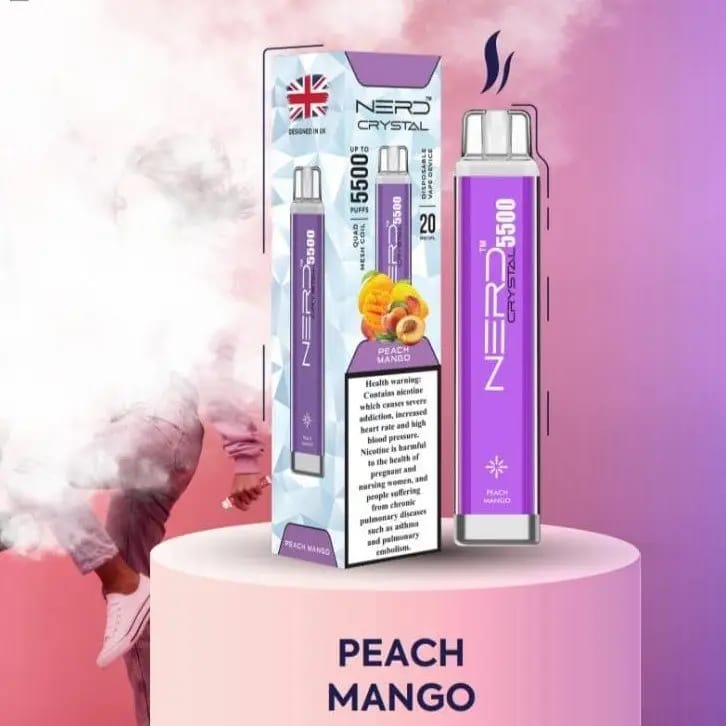 Nerd Crystal 5500 Puffs Disposable In UAE 2% Nicotine