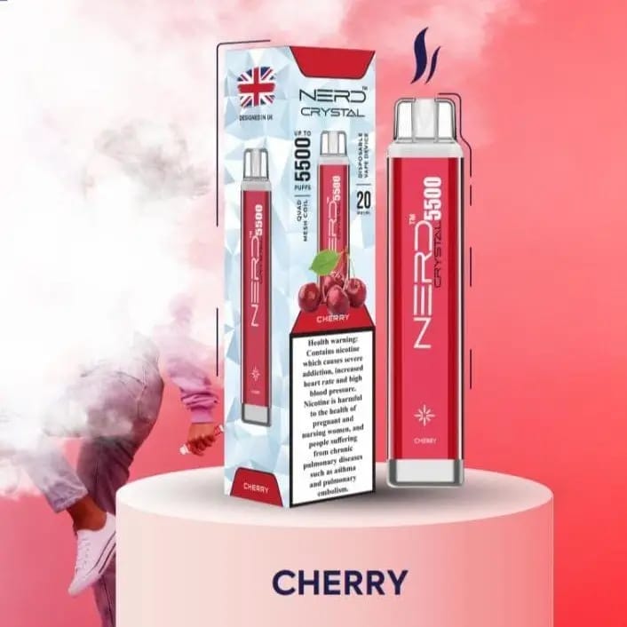 Nerd Crystal 5500 Puffs Disposable In UAE 2% Nicotine