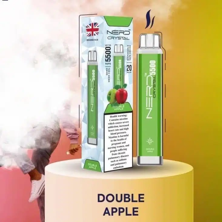 Nerd Crystal 5500 Puffs Disposable In UAE 2% Nicotine