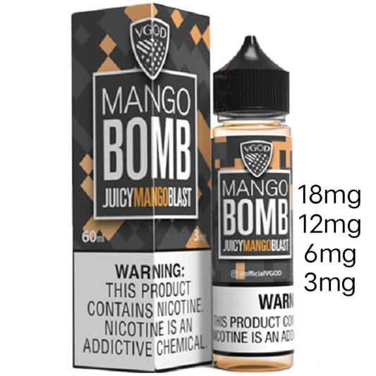 Vgod 60ml E Liquid 3mg,6mg,12mg & 18mg– Vape Juice in Dubai