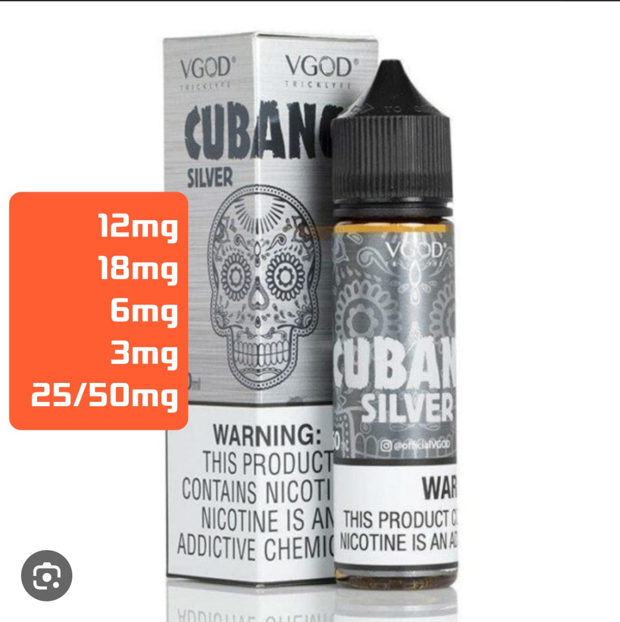 Vgod 60ml E Liquid 3mg,6mg,12mg & 18mg– Vape Juice in Dubai