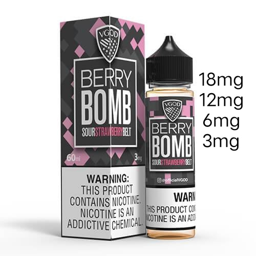 Vgod 60ml E Liquid 3mg,6mg,12mg & 18mg– Vape Juice in Dubai