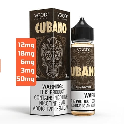 Vgod 60ml E Liquid 3mg,6mg,12mg & 18mg– Vape Juice in Dubai