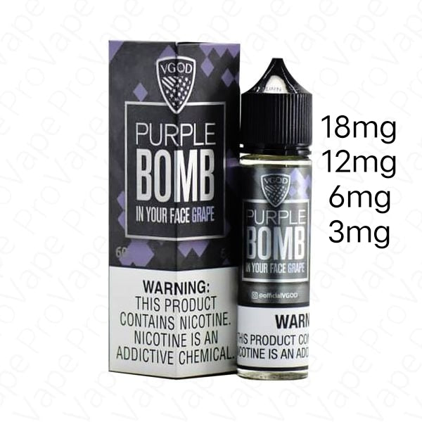Vgod 60ml E Liquid 3mg,6mg,12mg & 18mg– Vape Juice in Dubai