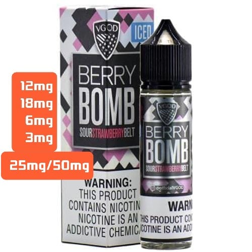 Vgod 60ml E Liquid 3mg,6mg,12mg & 18mg– Vape Juice in Dubai