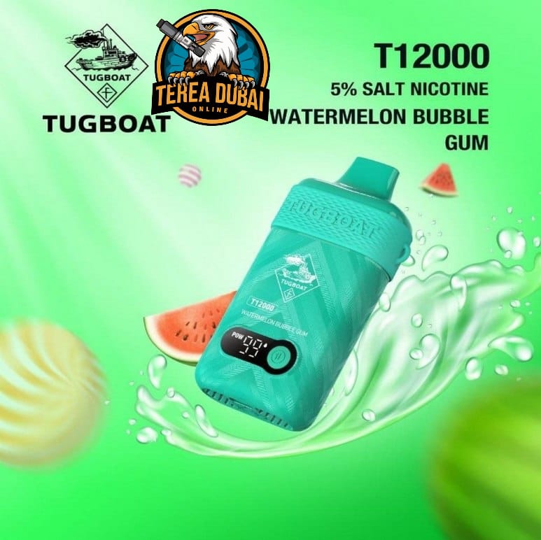 Tugboat T12000 Disposable Vape 50Mg Nicotine In Dubai