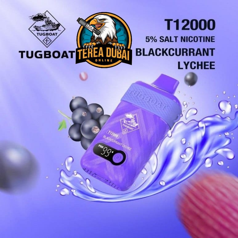 Tugboat T12000 Disposable Vape 50Mg Nicotine In Dubai
