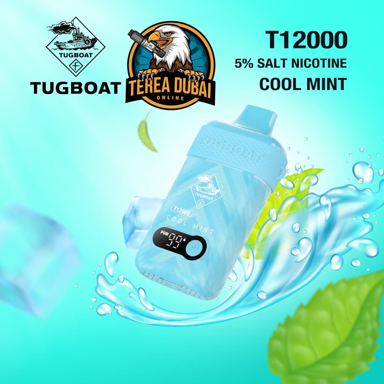 Tugboat T12000 Disposable Vape 50Mg Nicotine In Dubai
