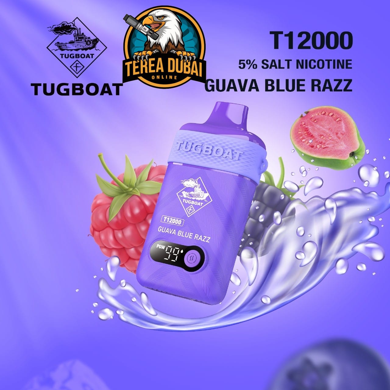 Tugboat T12000 Disposable Vape 50Mg Nicotine In Dubai