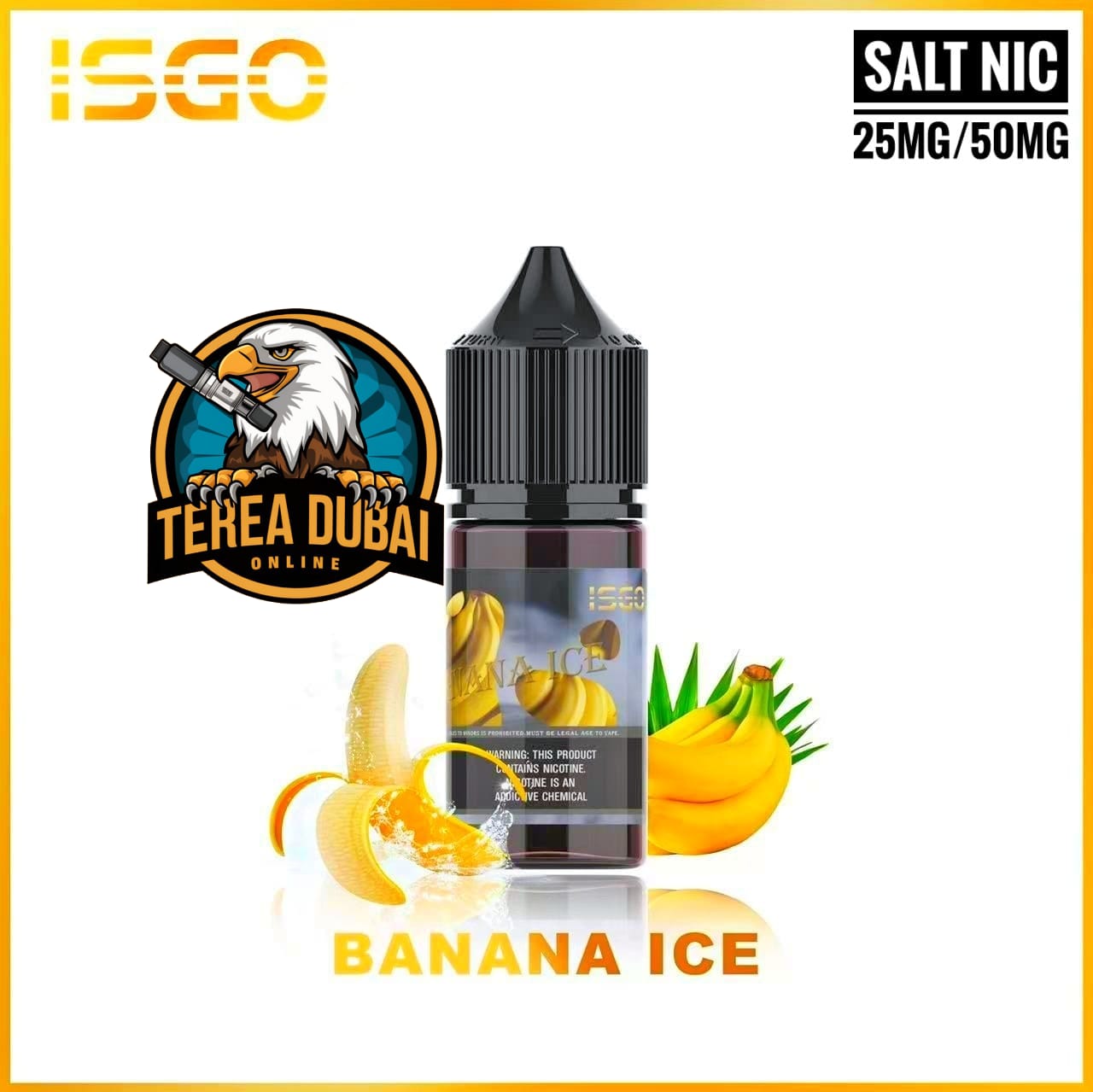 Isgo Salt Nicotine 30ml E-Liquid in Dubai - Best Prices!