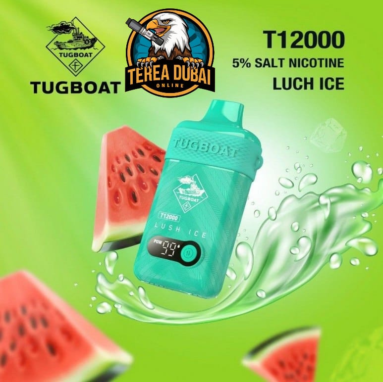 Tugboat T12000 Disposable Vape 50Mg Nicotine In Dubai