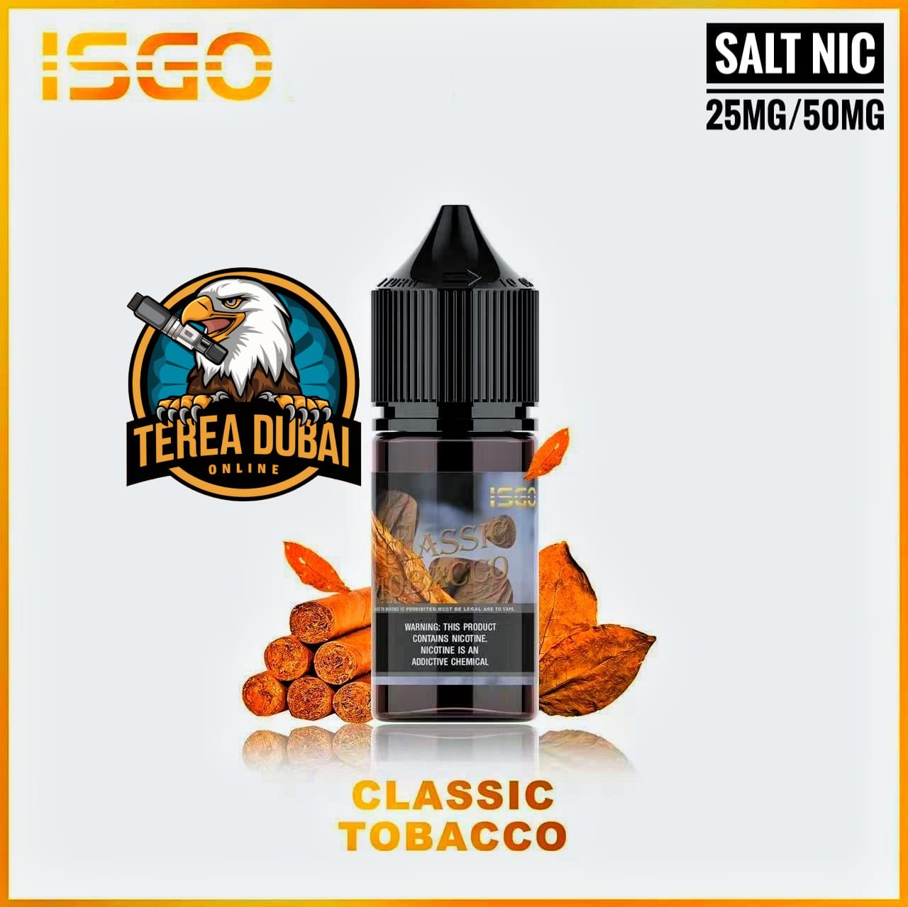 Isgo Salt Nicotine 30ml E-Liquid in Dubai - Best Prices!