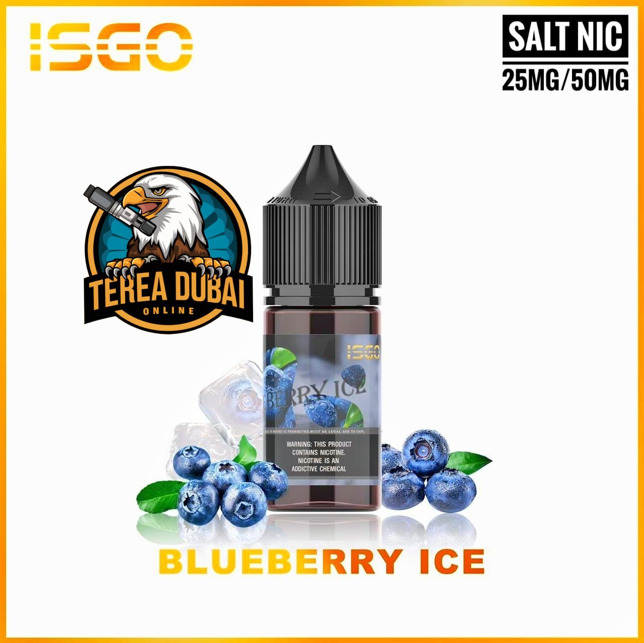 Isgo Salt Nicotine 30ml E-Liquid in Dubai - Best Prices!
