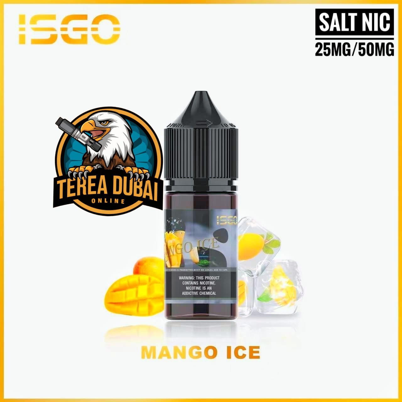 Isgo Salt Nicotine 30ml E-Liquid in Dubai - Best Prices!