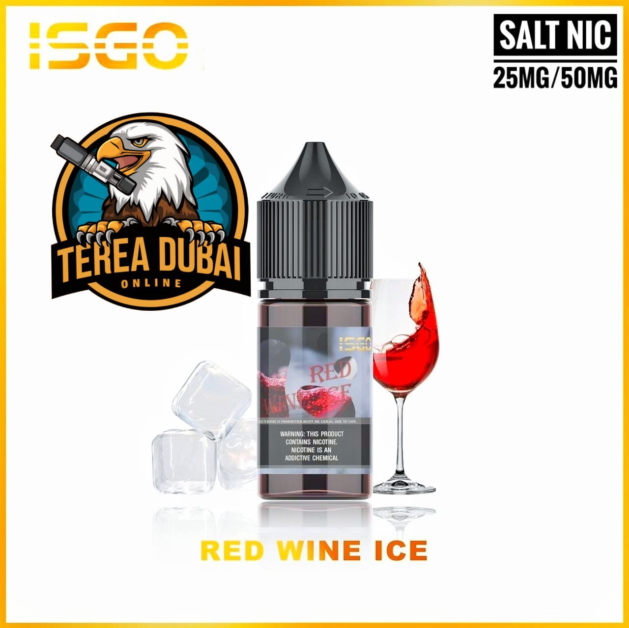 Isgo Salt Nicotine 30ml E-Liquid in Dubai - Best Prices!