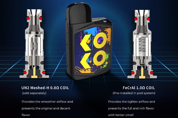 Uwell Caliburn Koko Prime Pod Kit - Now in Dubai