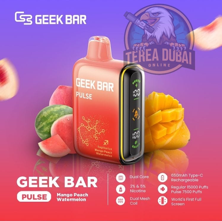GEEK Bar Pulse 15000 Puffs Disposable Vape in Dubai