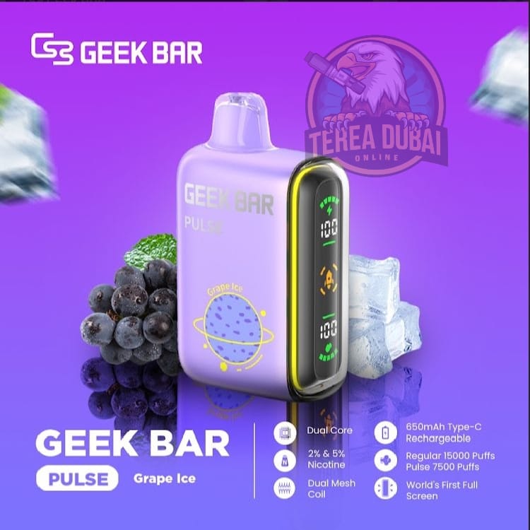 GEEK Bar Pulse 15000 Puffs Disposable Vape in Dubai
