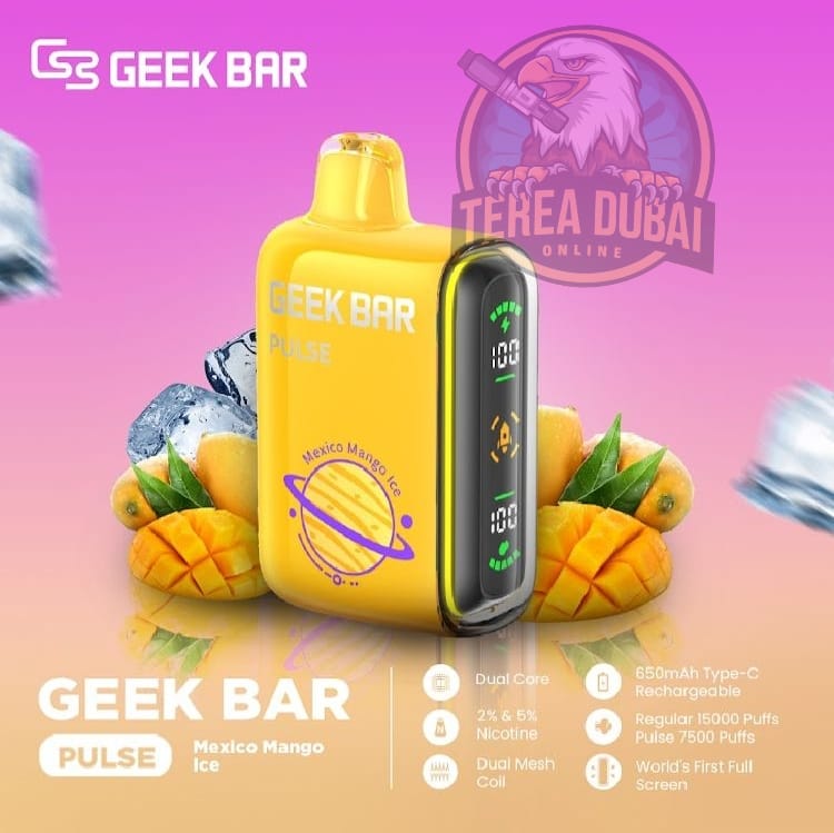 GEEK Bar Pulse 15000 Puffs Disposable Vape in Dubai