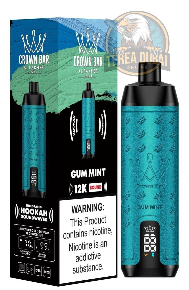 Al Fakher Crown Bar 12000 Puffs Disposable Vape In UAE Terea dubai online Al Fakher Crown Bar 12000 Puffs Disposable Vape In UAE Terea dubai online