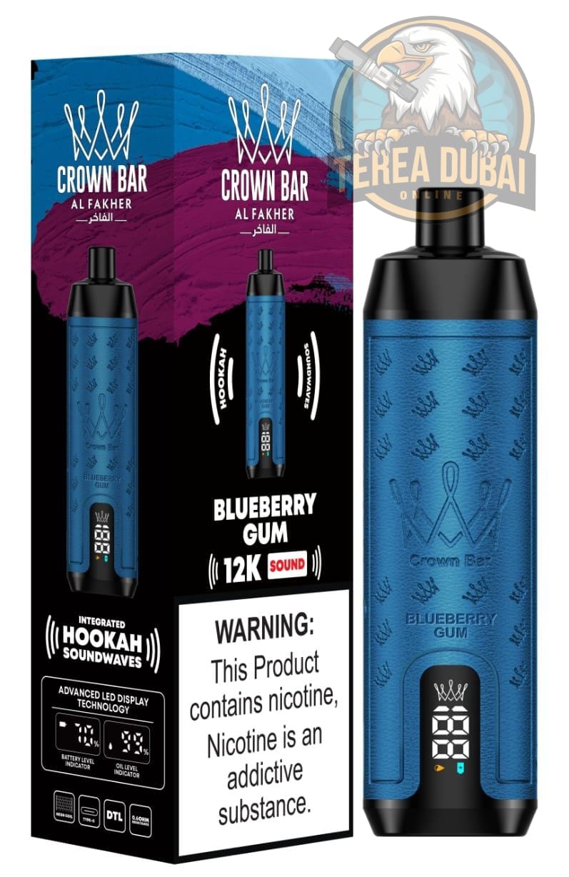 Al Fakher Crown Bar 12000 Puffs Disposable Vape In UAE