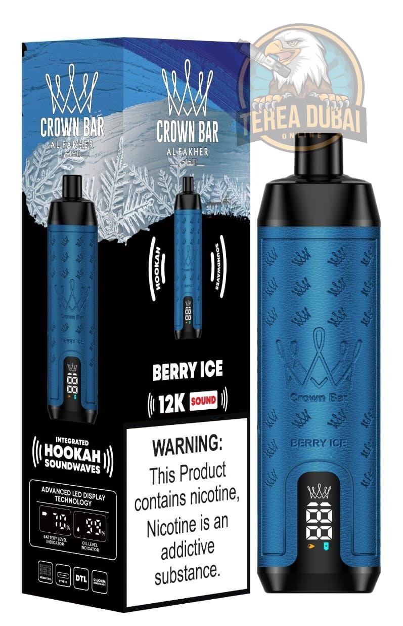 Al Fakher Crown Bar 12000 Puffs Disposable Vape In UAE