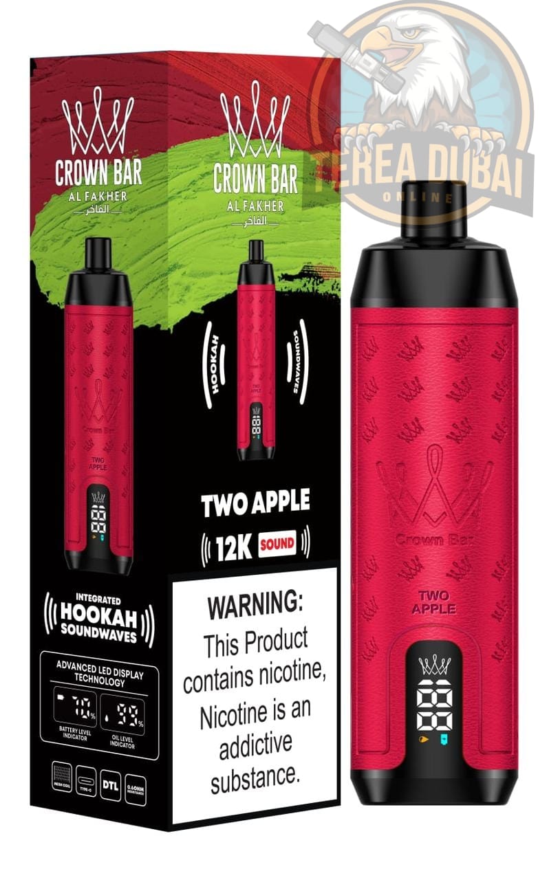 Al Fakher Crown Bar 12000 Puffs Disposable Vape In UAE