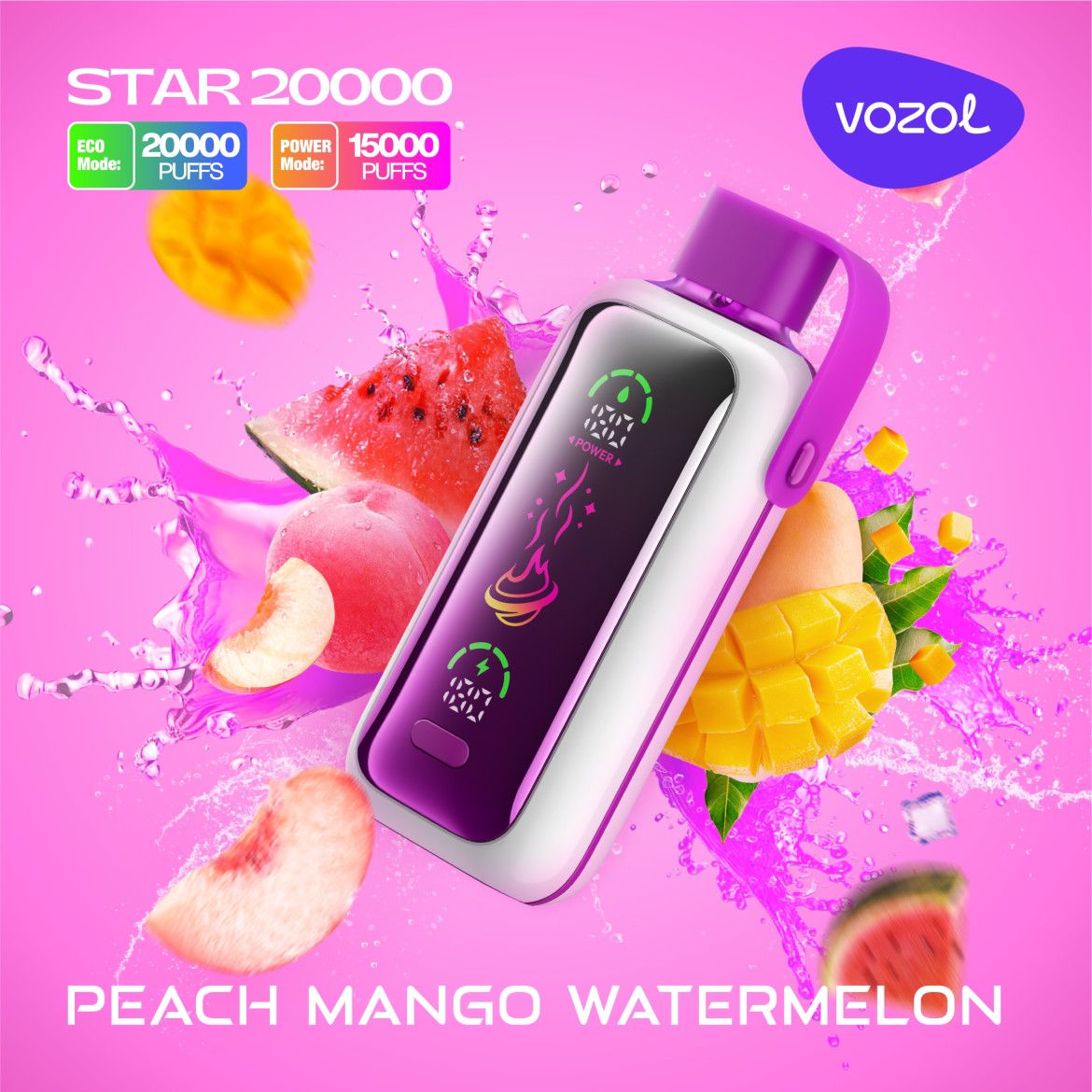 Vozol Star 20000 Puffs Disposable Vape in Dubai