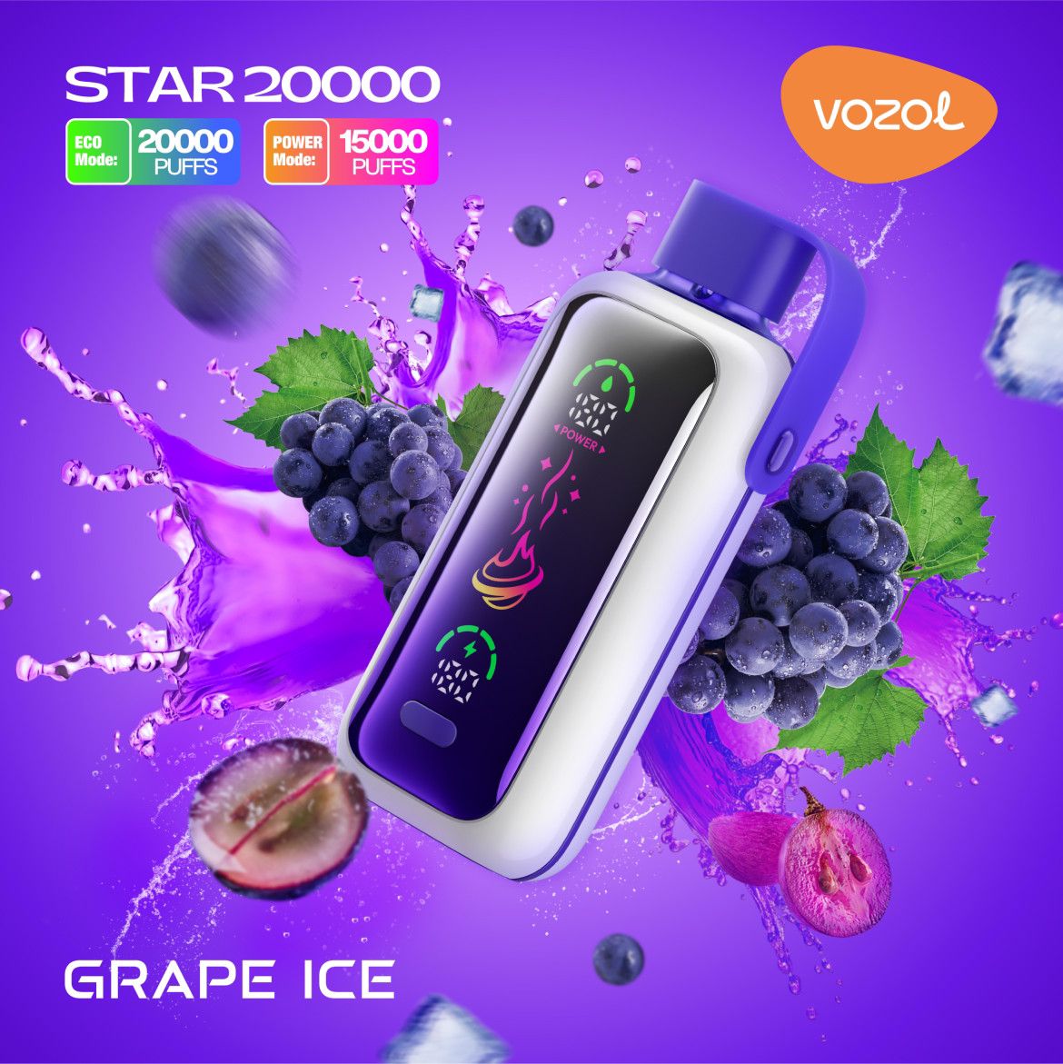 Vozol Star 20000 Puffs Disposable Vape in Dubai
