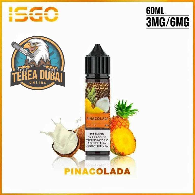 ISGO E Liquid 60ml 3MG/6MG Dubai – Premium Vape Juice