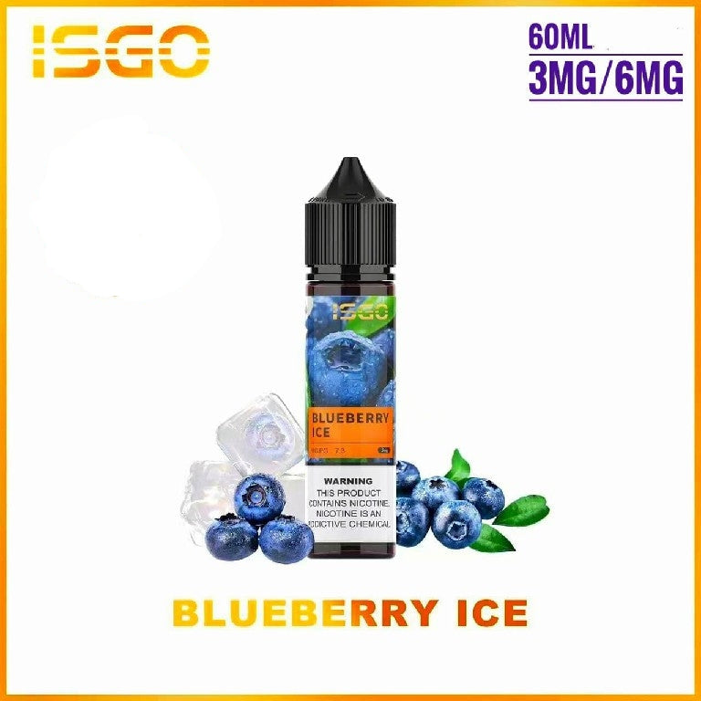 ISGO 120ML E LIQUID 3MG ALL FLAVORS IN UAE