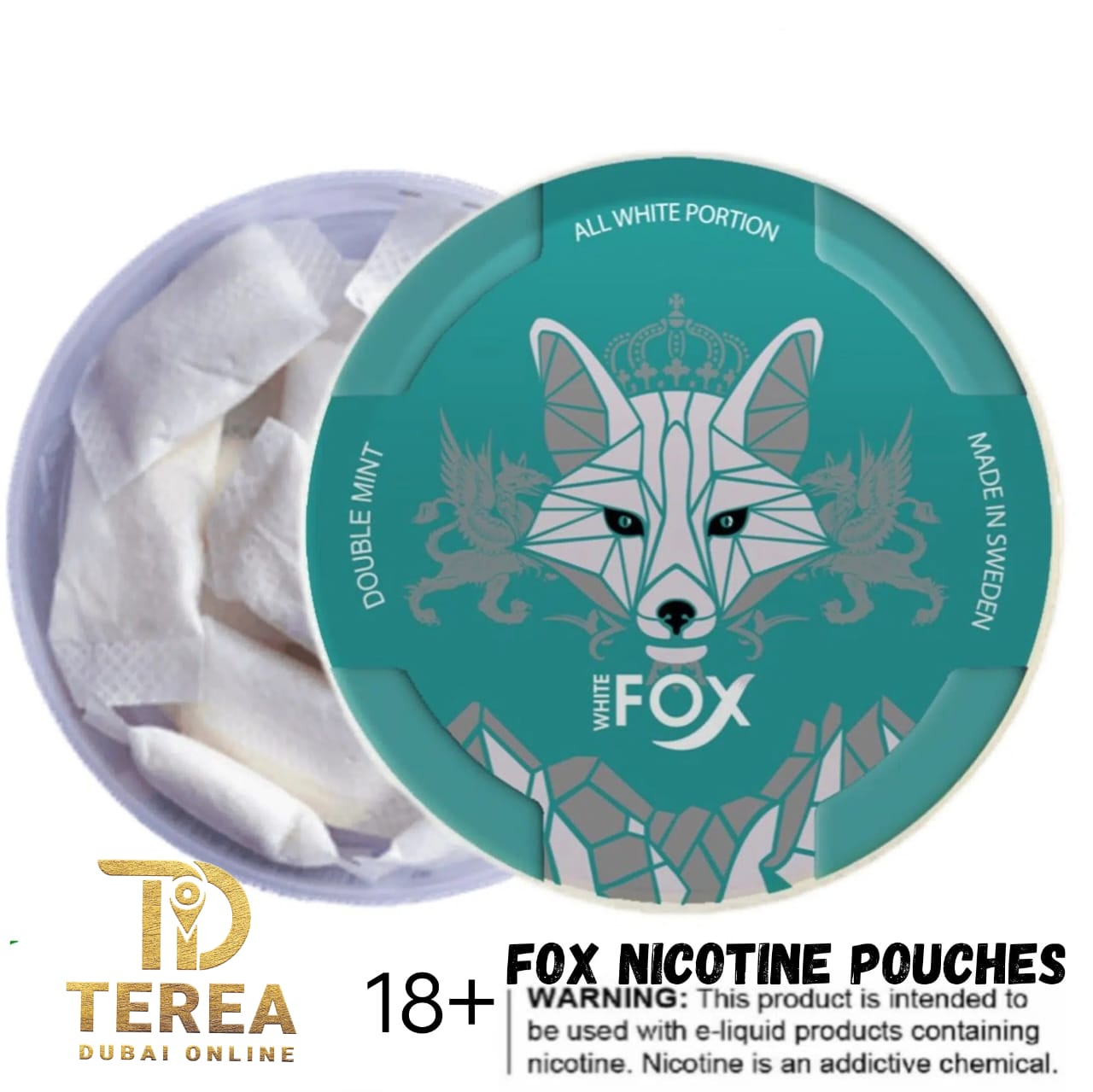 White Fox Nicotine Pouches - Premium Nicotine In Dubai, UAE
