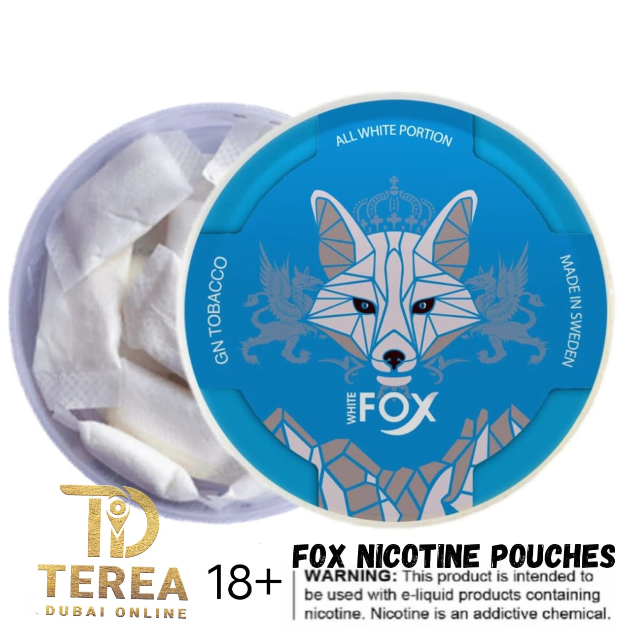 White Fox Nicotine Pouches - Premium Nicotine In Dubai, UAE