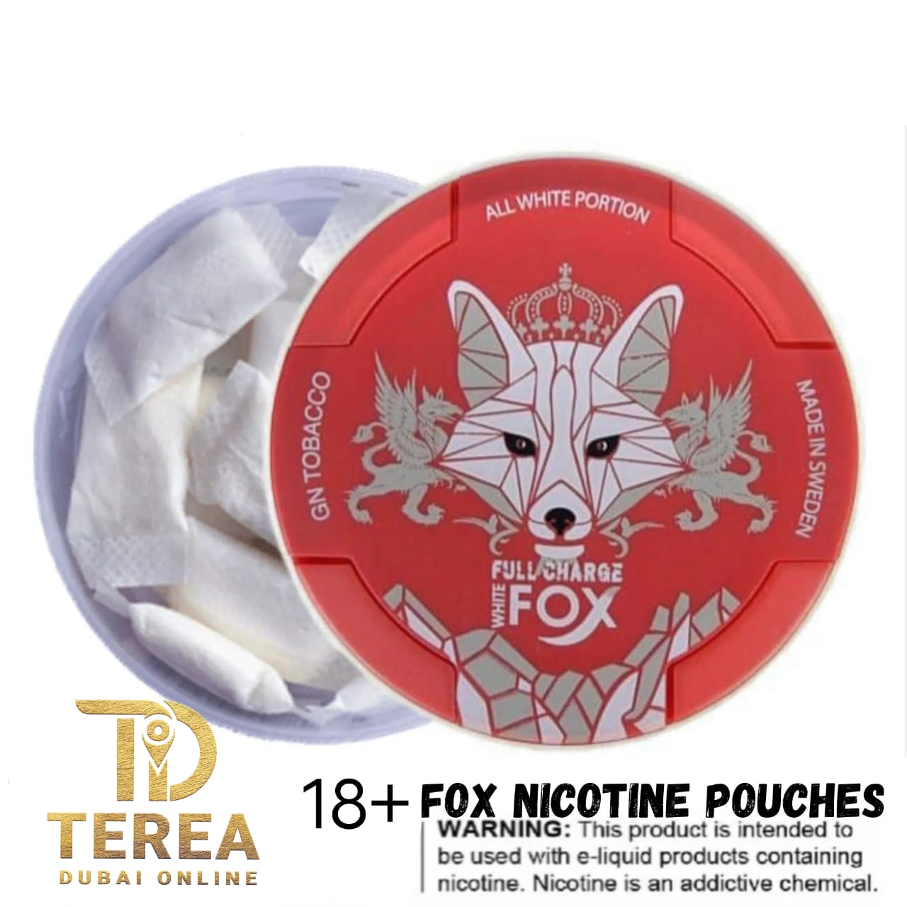 White Fox Nicotine Pouches - Premium Nicotine In Dubai, UAE