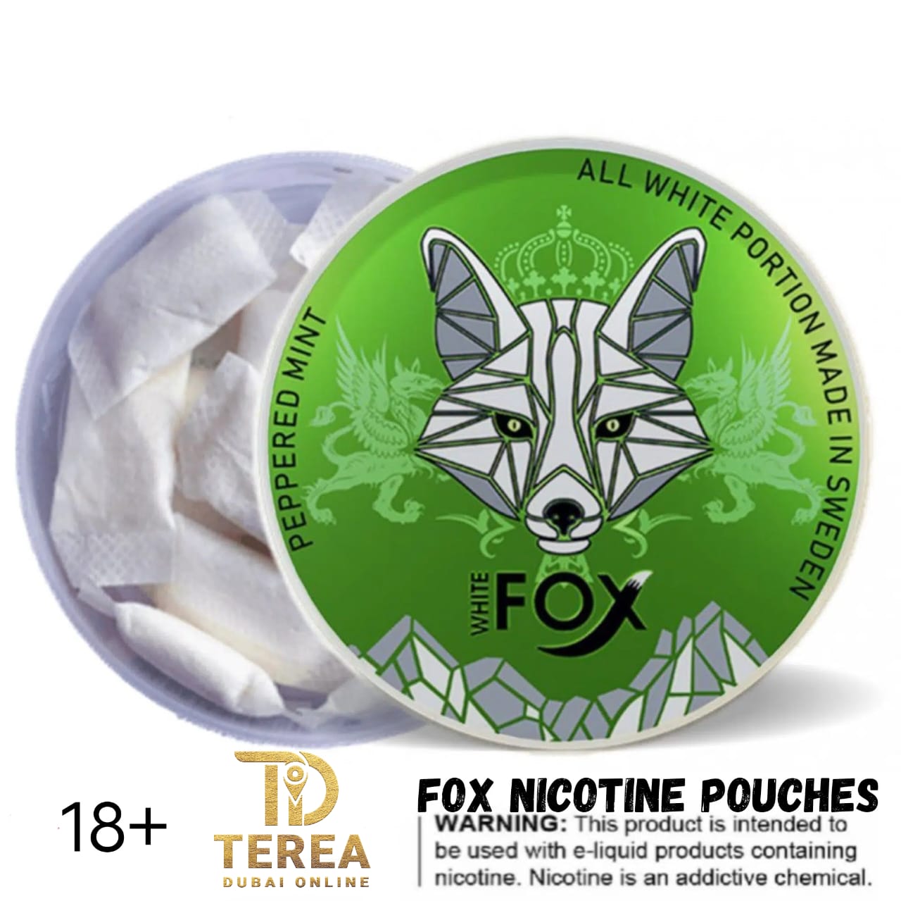 White Fox Nicotine Pouches - Premium Nicotine In Dubai, UAE