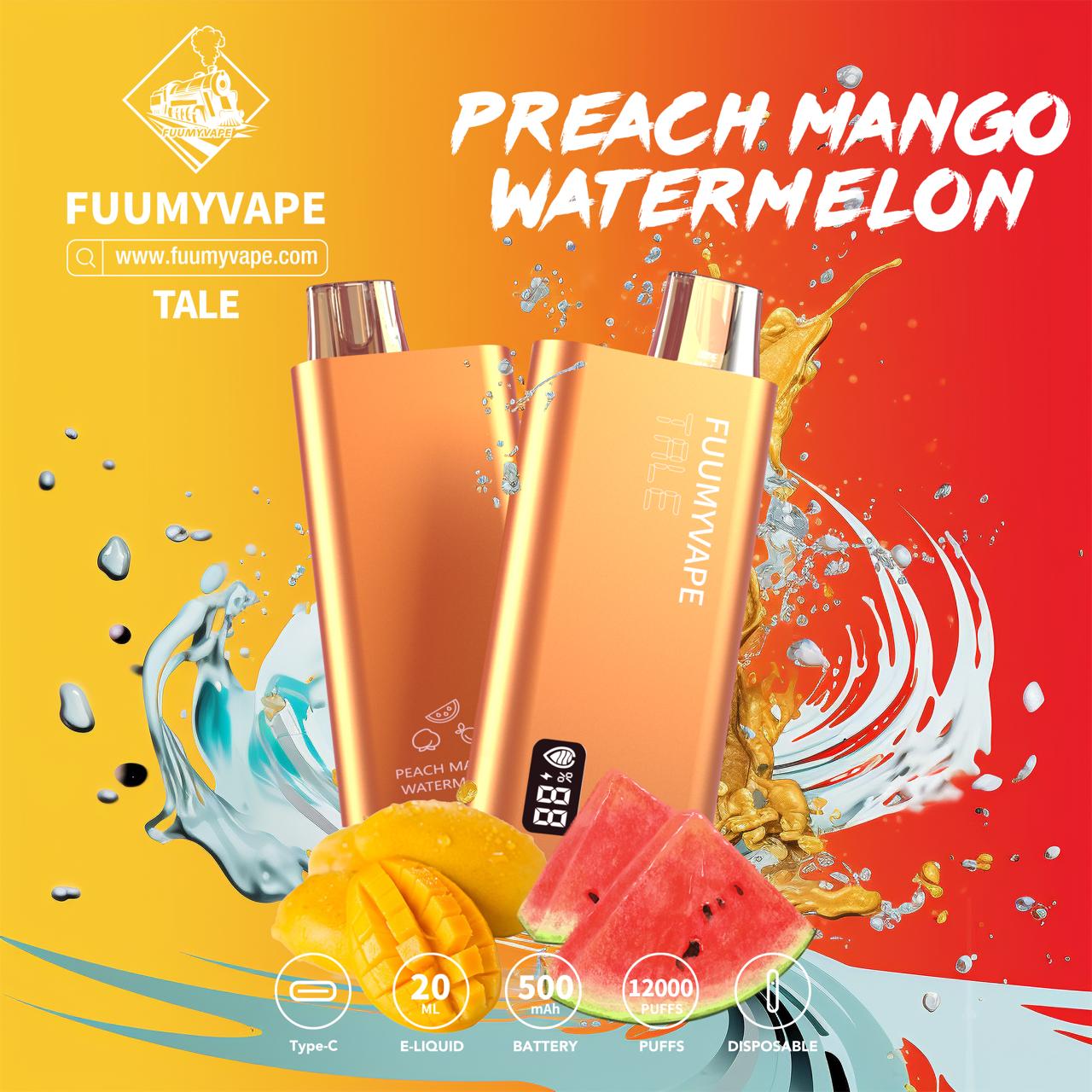 Fuumyvape Tale - Rechargeable Disposable Vape 12000 Puffs