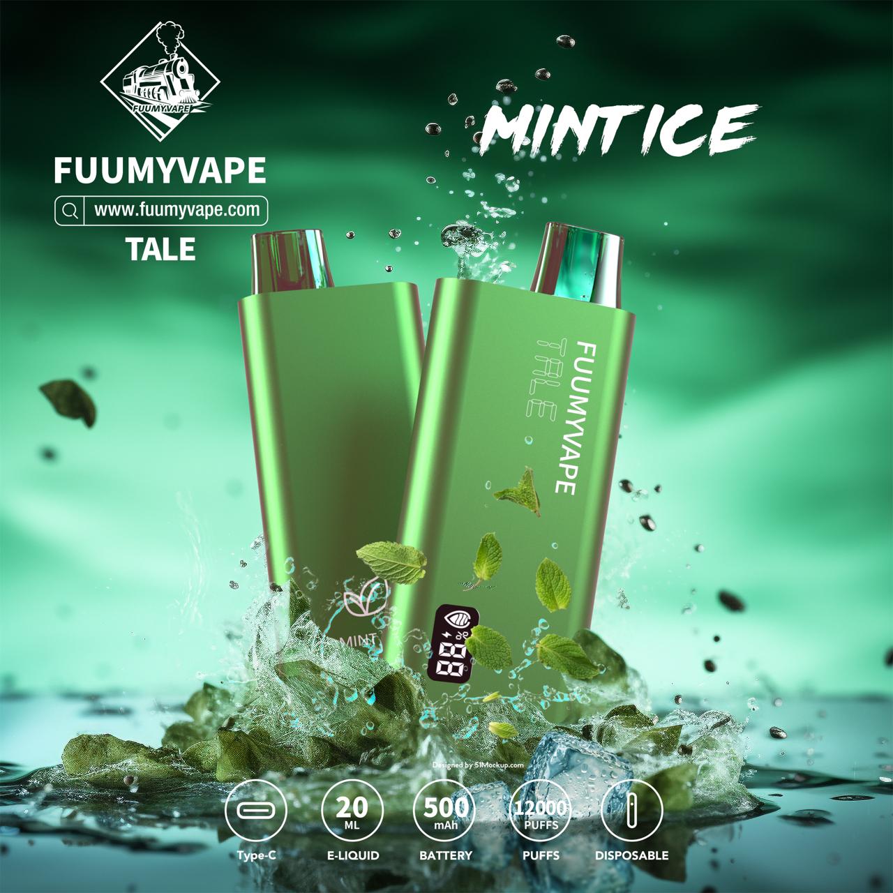 Fuumyvape Tale - Rechargeable Disposable Vape 12000 Puffs