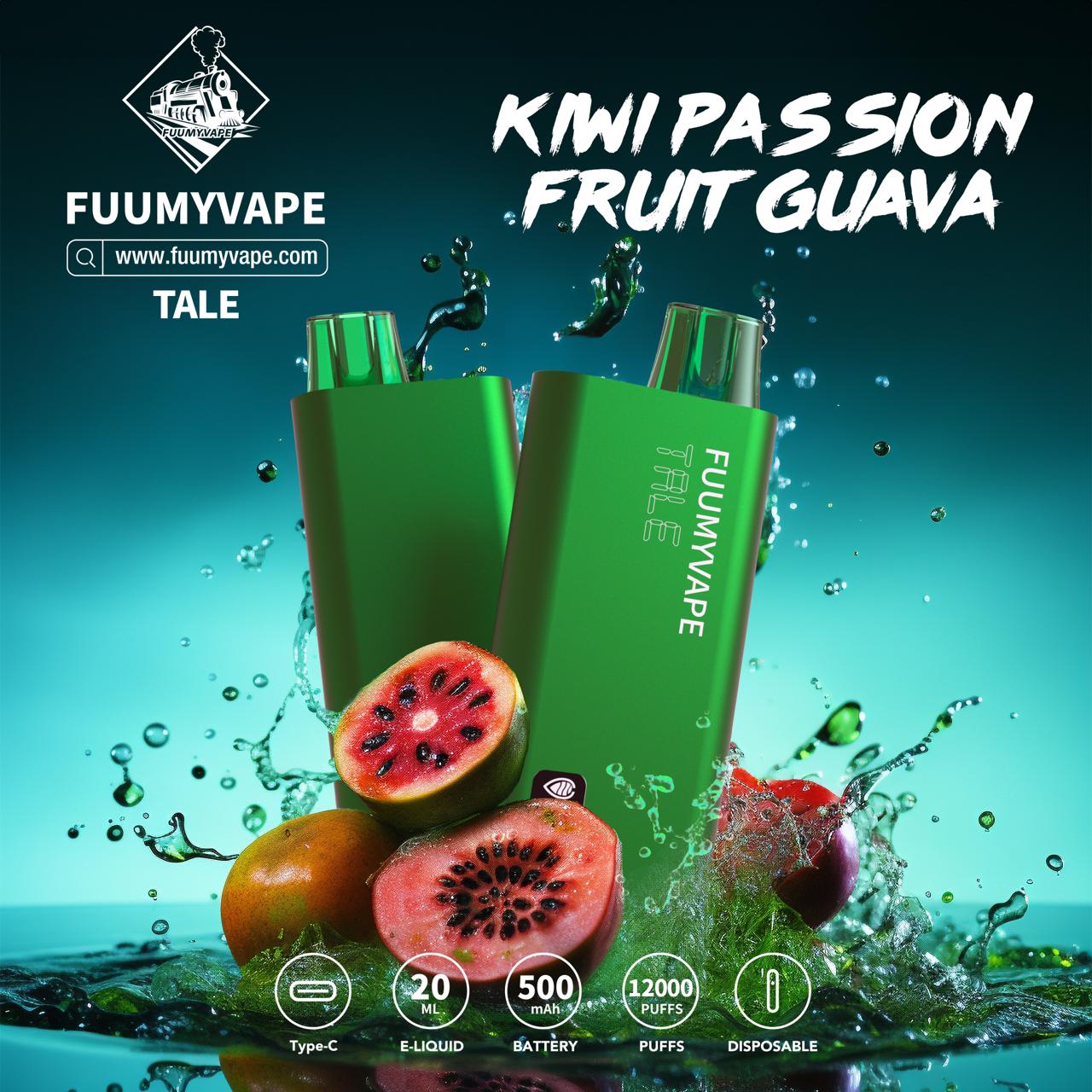 Fuumyvape Tale - Rechargeable Disposable Vape 12000 Puffs