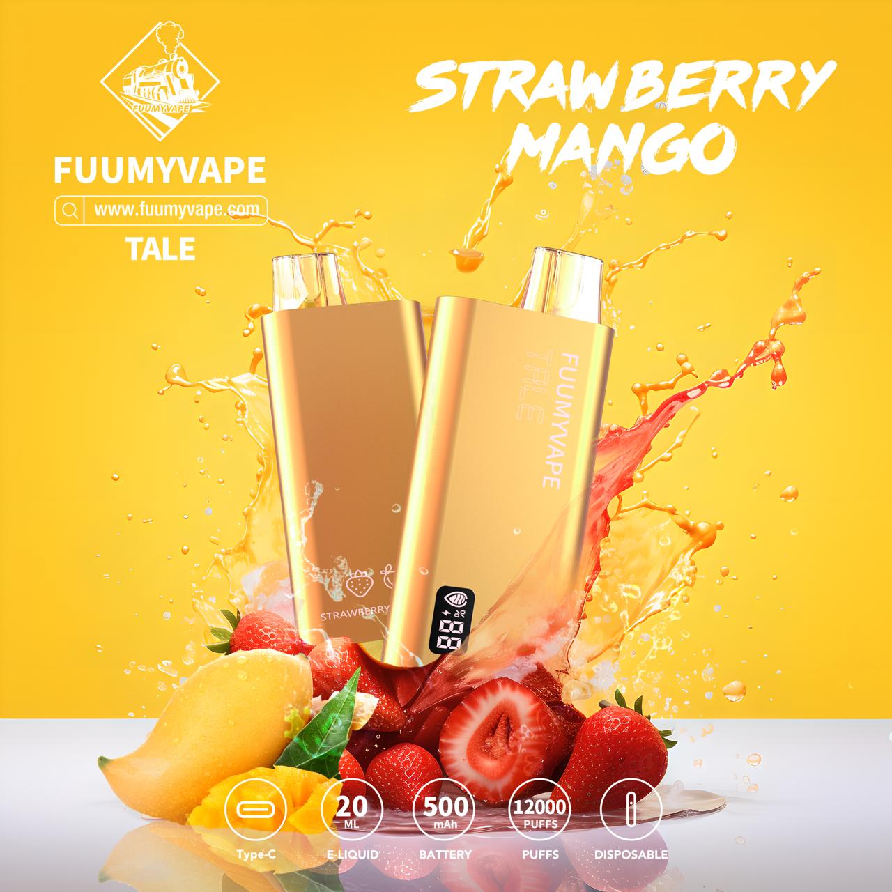 Fuumyvape Tale - Rechargeable Disposable Vape 12000 Puffs